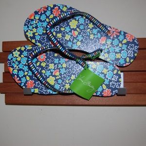 Vera Bradley flip flops